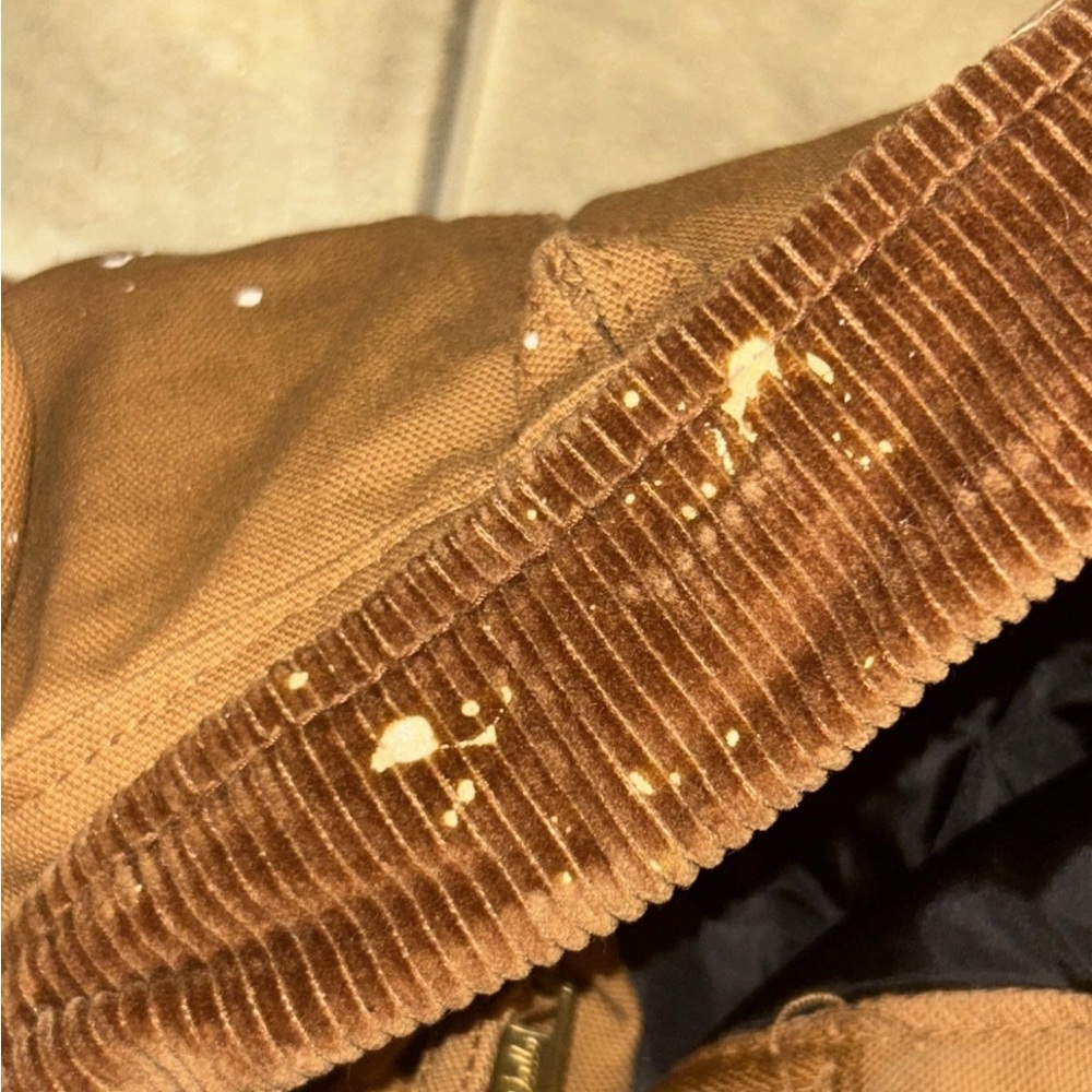 Walls Brown Work Wear Jacket, XL, has spots. See all pictures, great condition - Picture 3 of 15